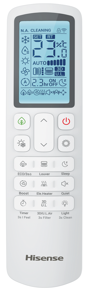 Инверторная сплит-система напольно-потолочного типа серии HEAVY EU DC INVERTER R32 AUV-36UR4RC8/AUW-36U4RK7 (комплект) — изображение 5