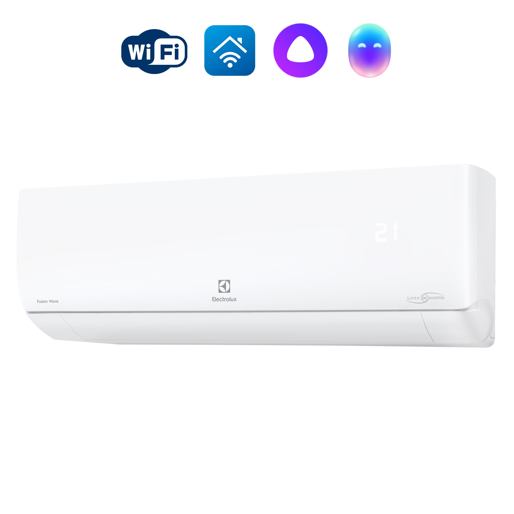 Сплит-система инверторного типа Electrolux Fusion Wave Super DC EACS/I-24HFW/N8 комплект